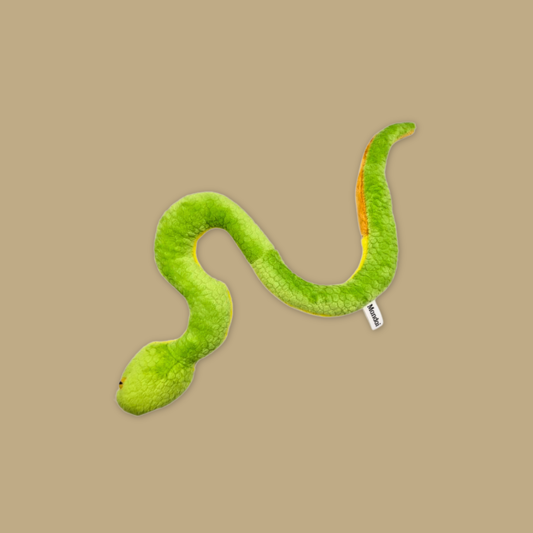 A Cuddly Reptile Snakes Plushie at MANDAI WILDLIFE RESERVE
