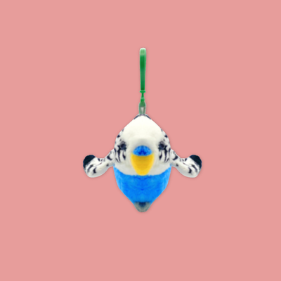 Budgie Plush Keychain secondary