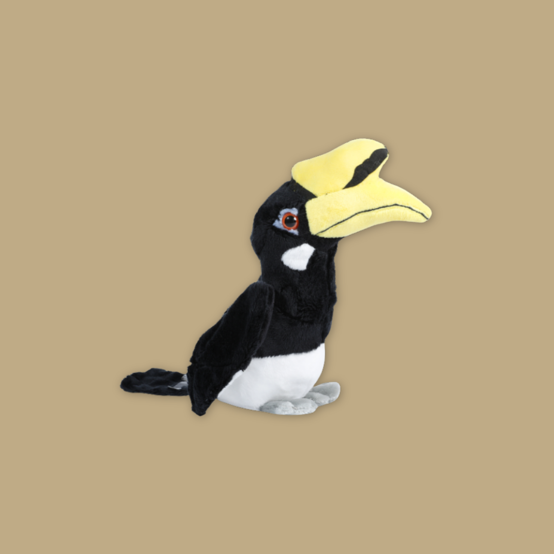 Hornbill Cockatoo Toucan Beanie Plush Keychain Exclusive to MANDAI WILDLIFE RESERVE