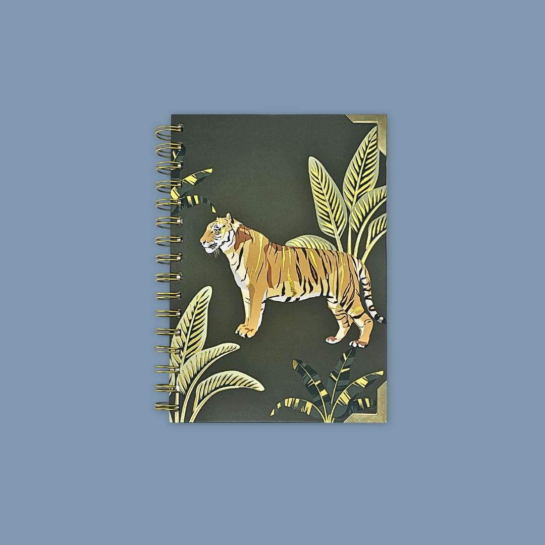 Animal Gold Foil Effect Notebook Paper Accessories Stationery FSC Paper MANDAI WILDLIFE RESERVE