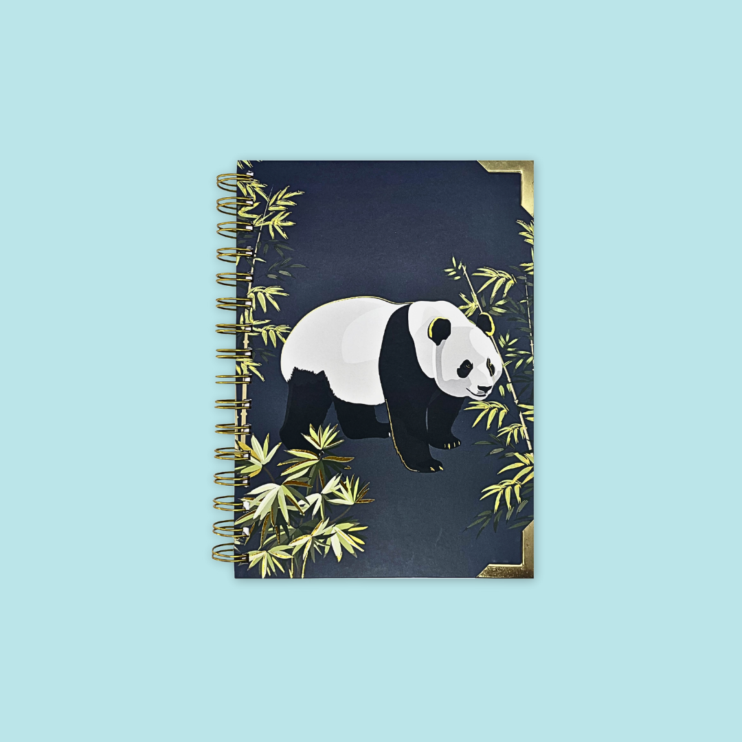 Animal Gold Foil Effect Notebook Paper Accessories Stationery FSC Paper MANDAI WILDLIFE RESERVE