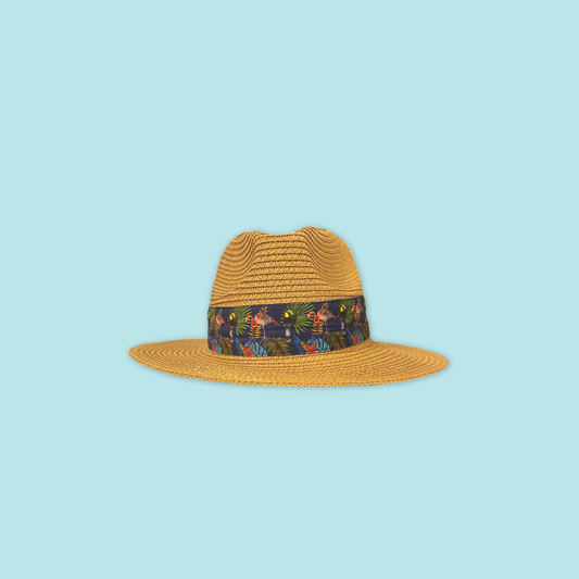 Fying With Colour Straw Hat