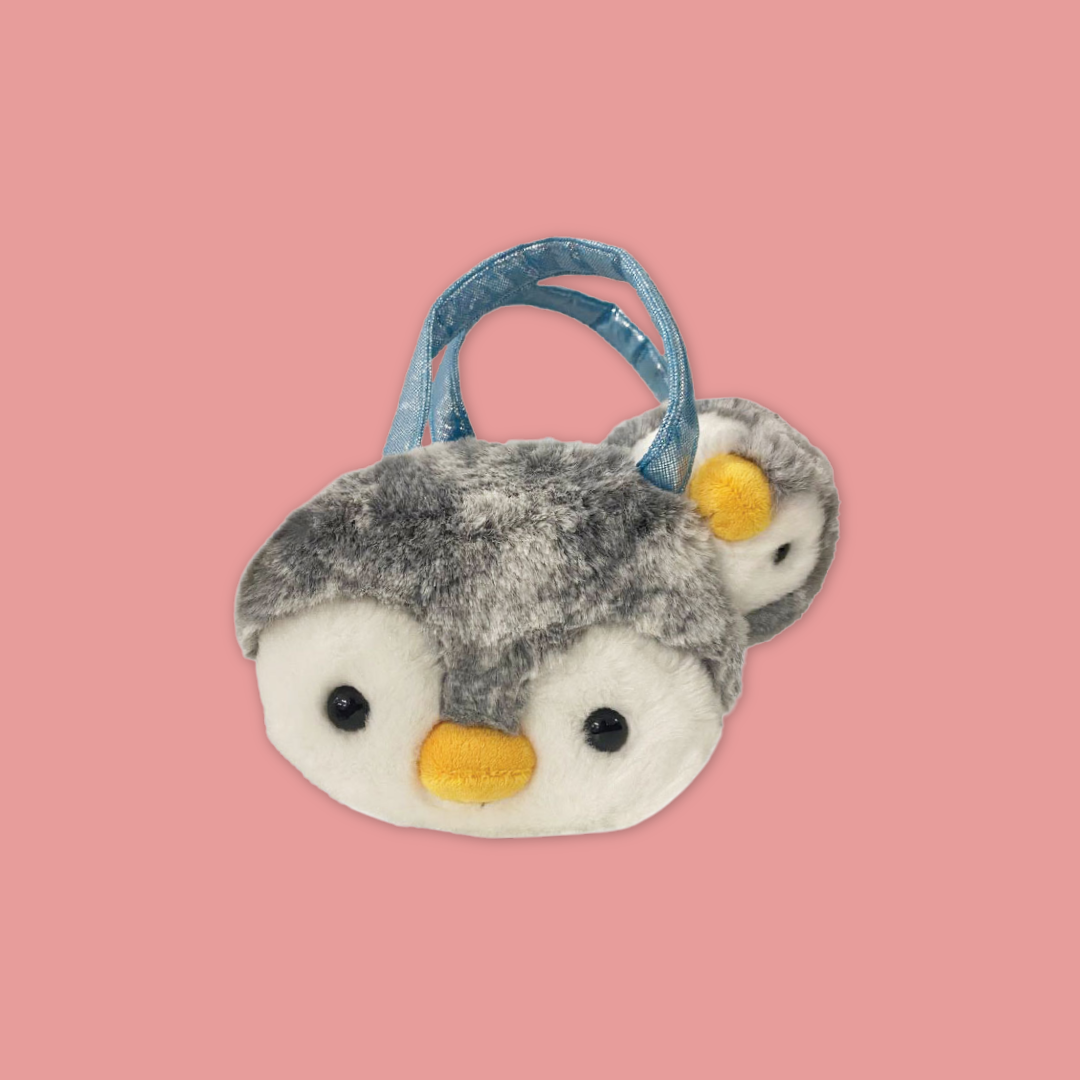 2-Piece Peacock Flamingo Parrot Toucan Penguin Fancy Pouch - MANDAI WILDLIFE RESERVE
