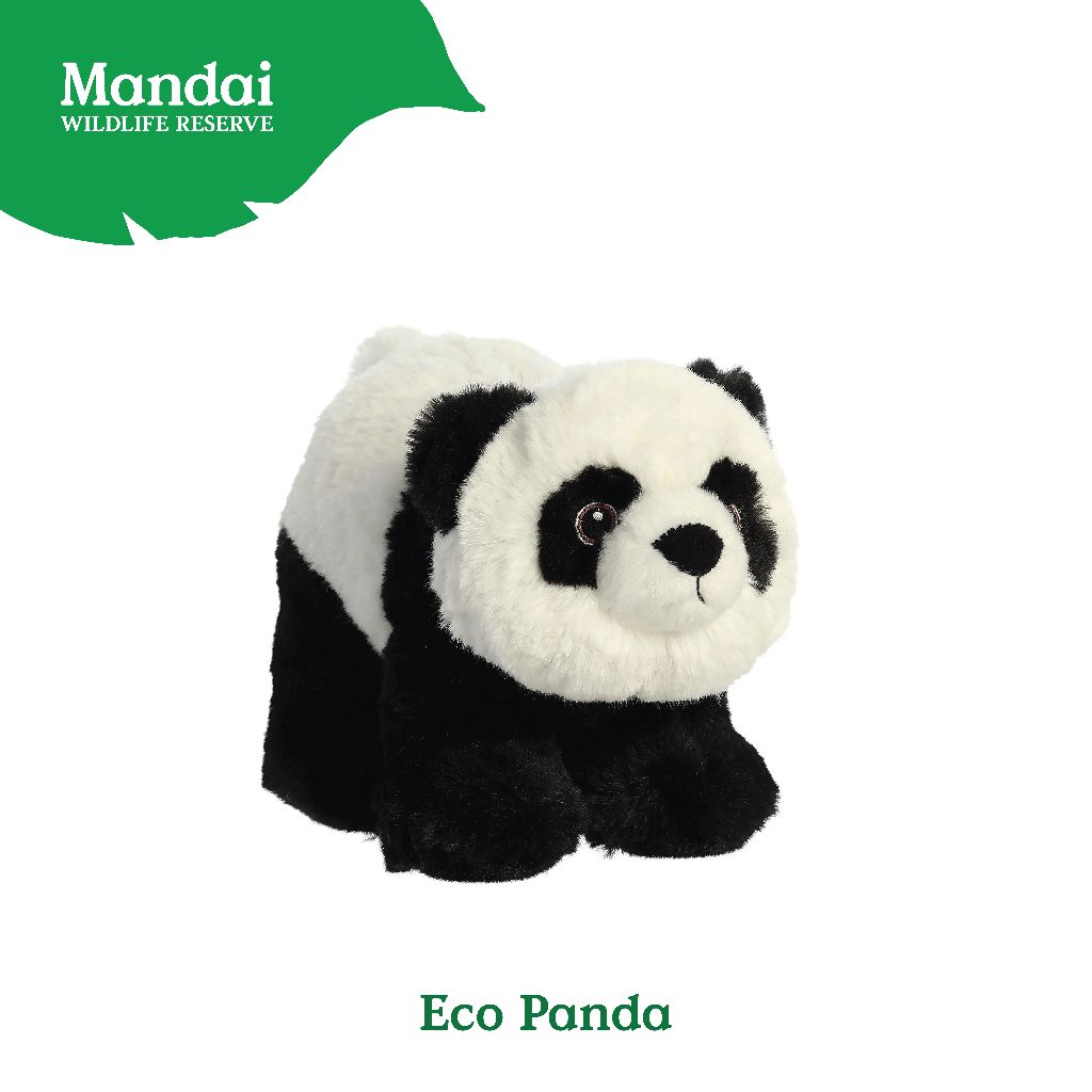 Panda Red Panda Plush Toy Stuffed Animal with Realistic Details Good Sleeping Buddy MANDAI WILDLIFE RESERVE