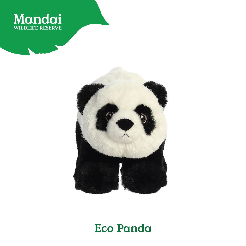 Panda Red Panda Plush Toy Stuffed Animal with Realistic Details Good Sleeping Buddy MANDAI WILDLIFE RESERVE