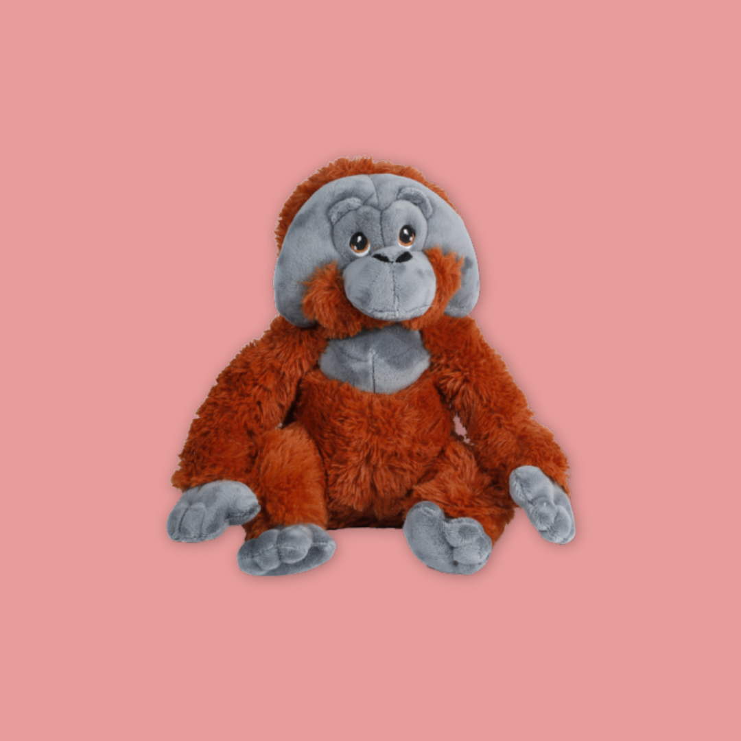 Male and Female OrangUtan Plush Toys: Exclusive Collection from MANDAI WILDLIFE RESERVE