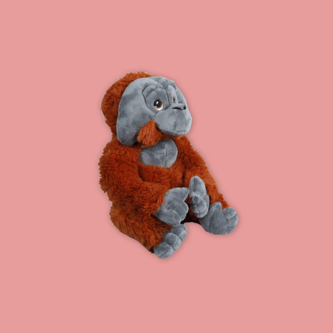 Male and Female OrangUtan Plush Toys: Exclusive Collection from MANDAI WILDLIFE RESERVE