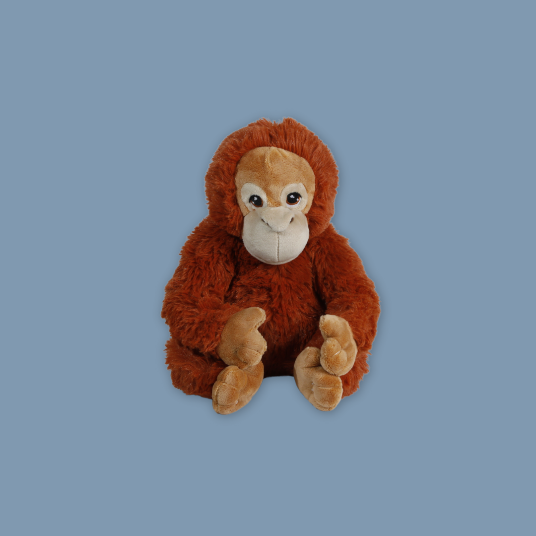 Male and Female OrangUtan Plush Toys: Exclusive Collection from MANDAI WILDLIFE RESERVE
