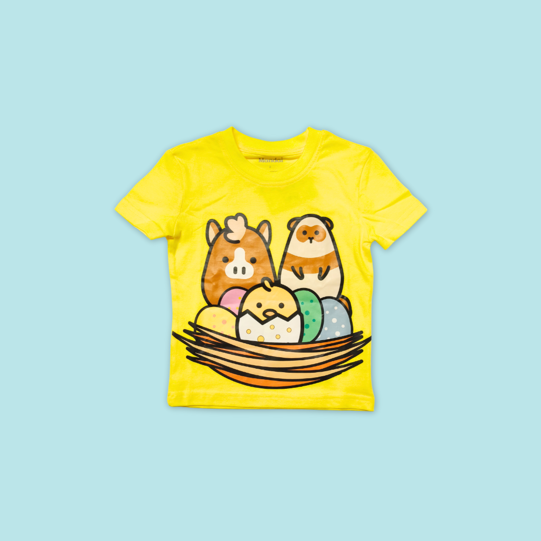 CC Hatchday Kids T-Shirt for Boys & Girls - MANDAI WILDLIFE RESERVE
