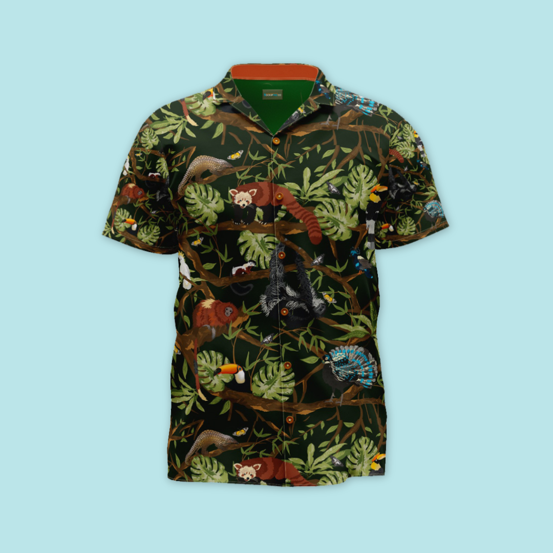 Exclusive Exotic Edit Meaningful Fashion Organic Cotton Unisex Shirt Tshirt WILDLIFE SANCTUARY Photo Phactory Singapore Fashion Council