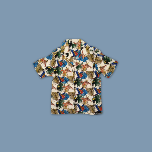 Flying With Colour All Over Print Kids Camper Shirt