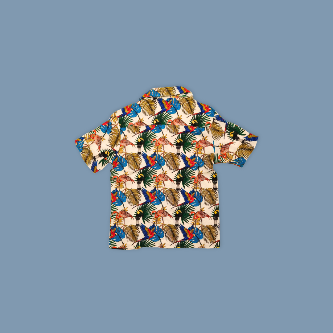 Flying With Colour All Over Print Kids Camper Shirt