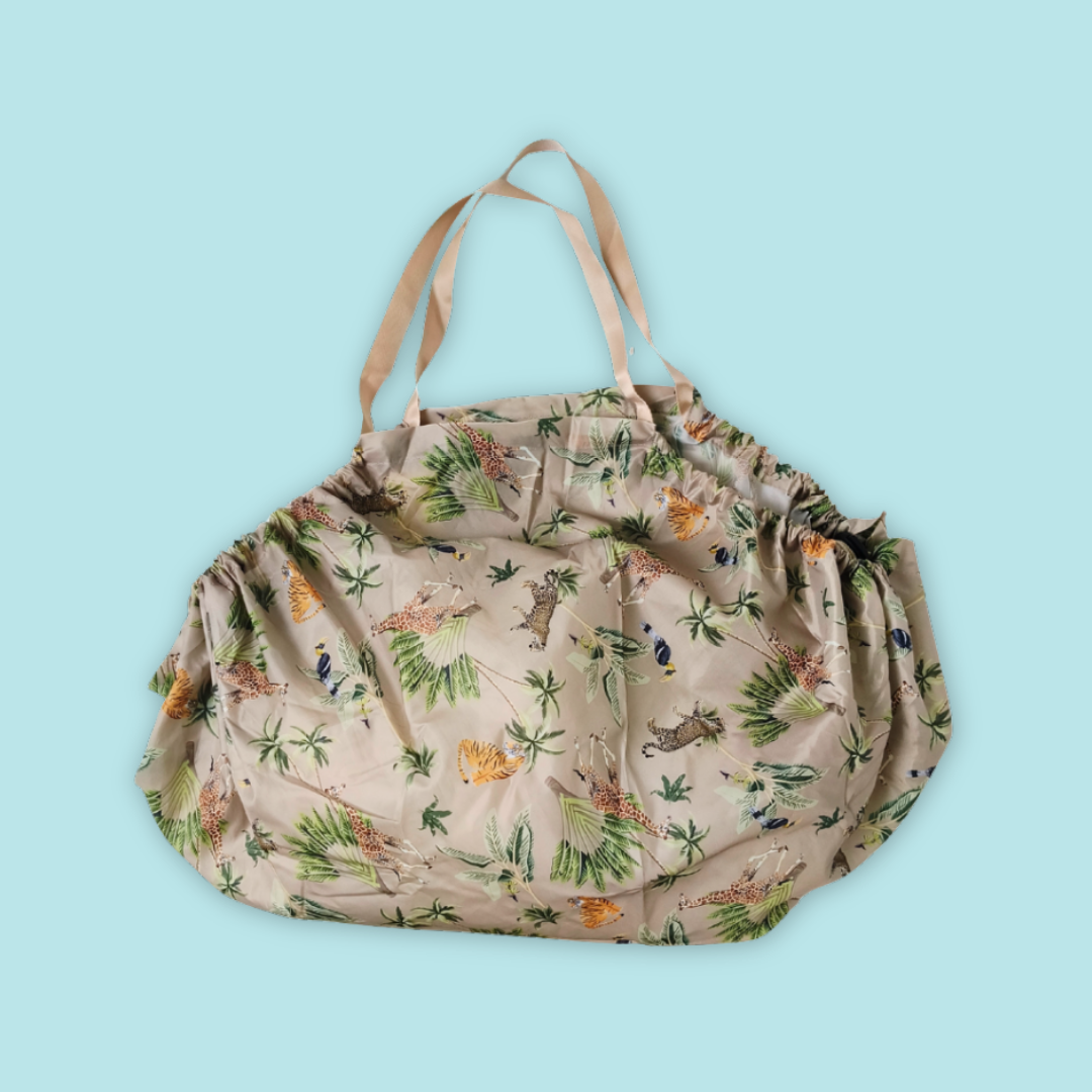 Wildlife Sanctuary II Collection Straw Hat Wrap Bag MANDAI WILDLIFE RESERVE