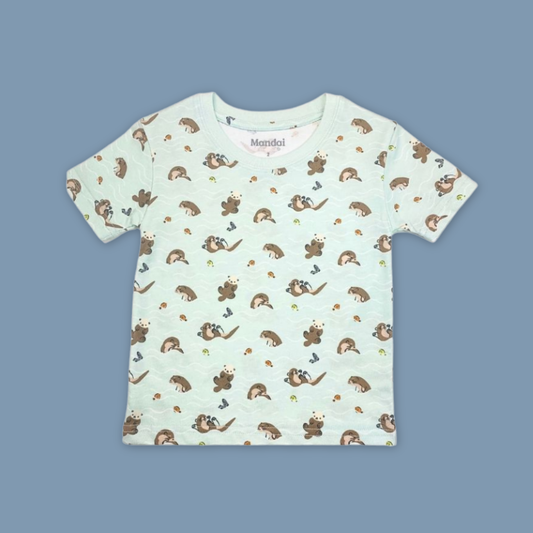 Otter All-Over Print Adult T- Shirt