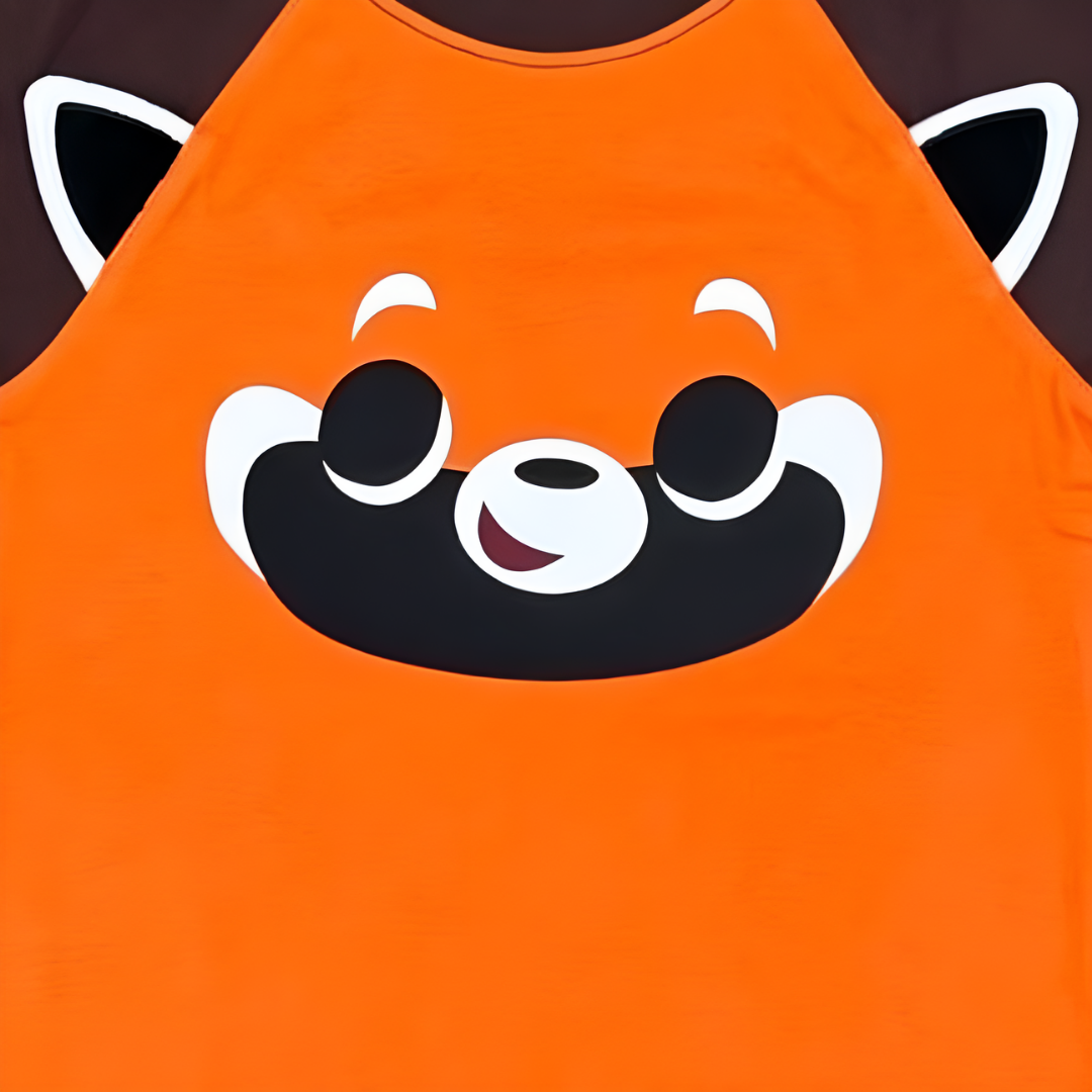 Panda and Friends Kids Red Panda FaceTshirt - MANDAI WILDLIFE RESERVE