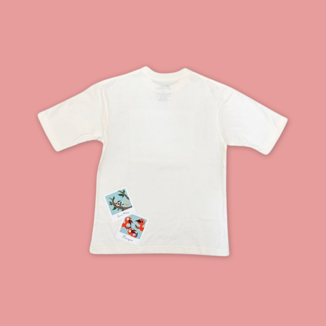 Panda And Friends Photo Tshirt Adult - MANDAI WILDIFE RESERVE