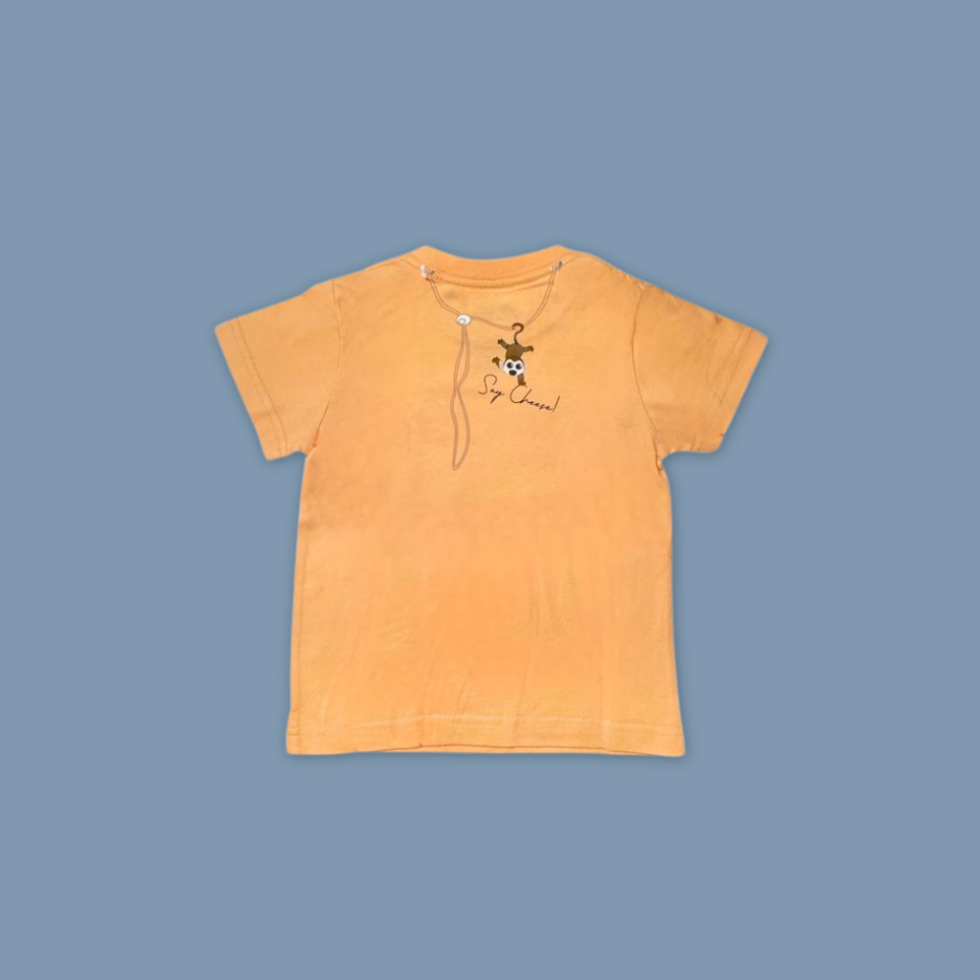 Panda and Friends Kids Camera Say Cheese Tshirt - MANDAI WILDLIFE RESERVE
