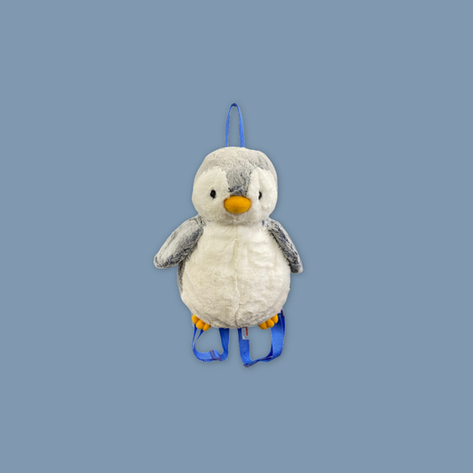 Penguin Plush Backpack 12"