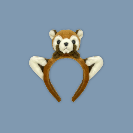 Red Panda Head Hair Band