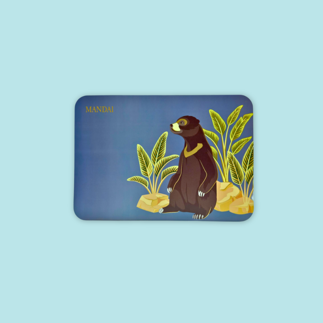 SunBear Folder, Notebooks & Placemat Graphic Printed MANDAI WILDLIFE RESERVE