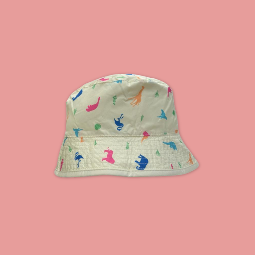 Animal Icon All Over Print Foldable Hat MANDAI WILDLIFE RESERVE