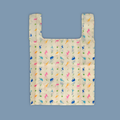 Animal Icon All-Over Print Foldable Tote Bag secondary