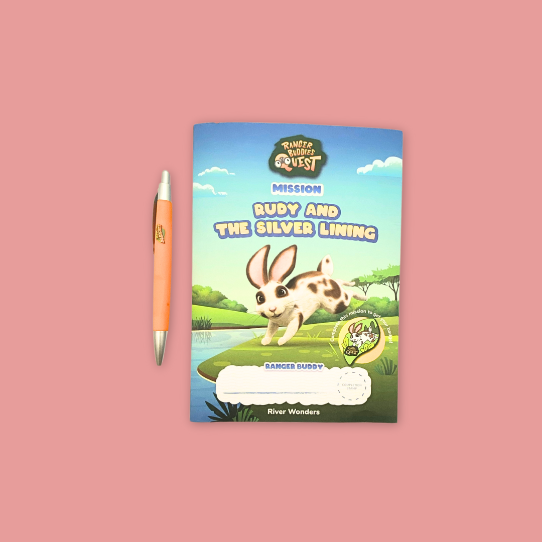 Adventure awaits! Ranger Buddy Mission Booklets with pen & rewards at MANDAI WILDLIFE RESERVE