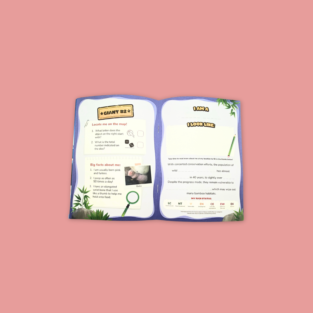 Adventure awaits! Ranger Buddy Mission Booklets with pen & rewards at MANDAI WILDLIFE RESERVE