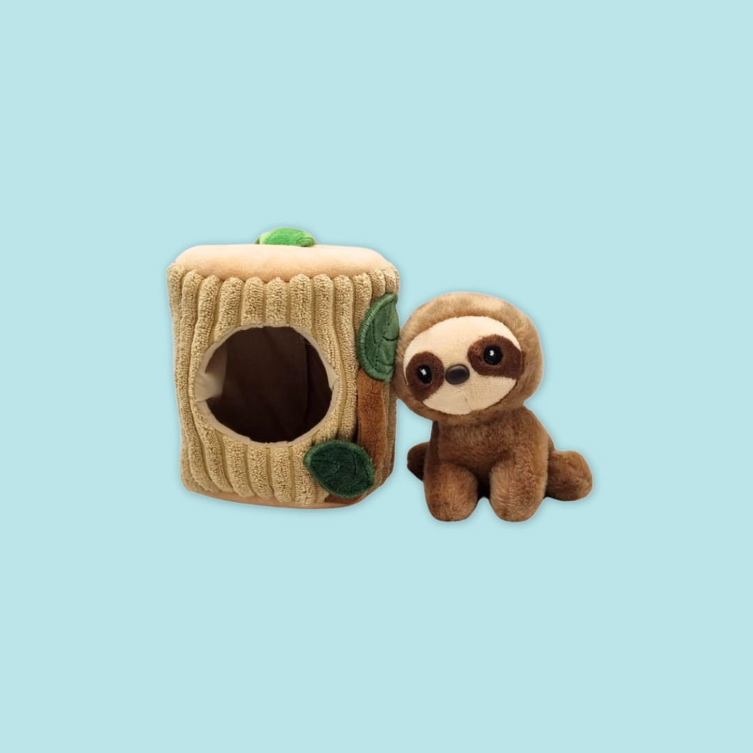 Otter Sloth Panda Hideout Plush MANDAI WILDLIFE RESERVE