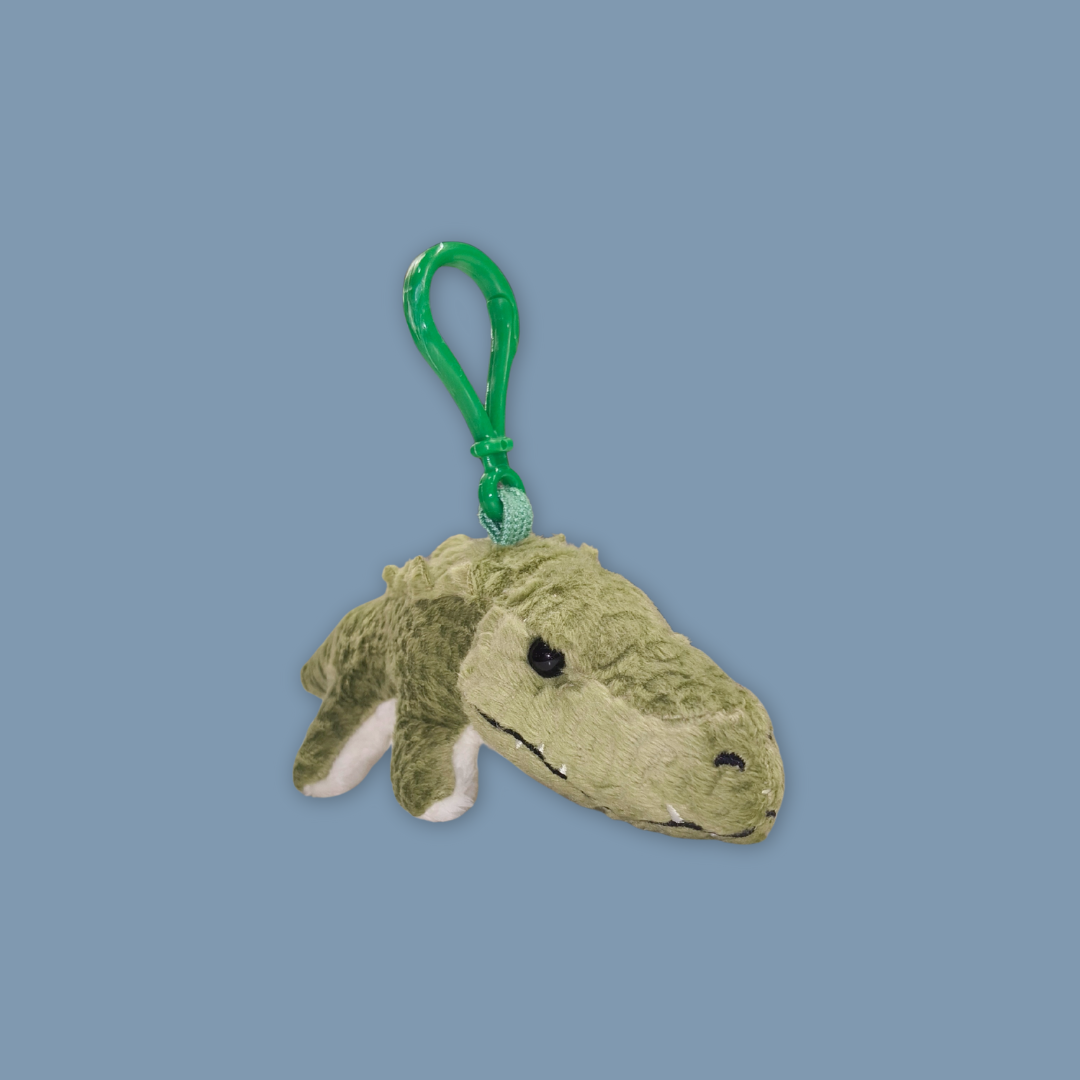 Turtle Crocodile Whale Manatee Adorable Wildlife Plush Keychain - MANDAI WILDLIFE RESERVE