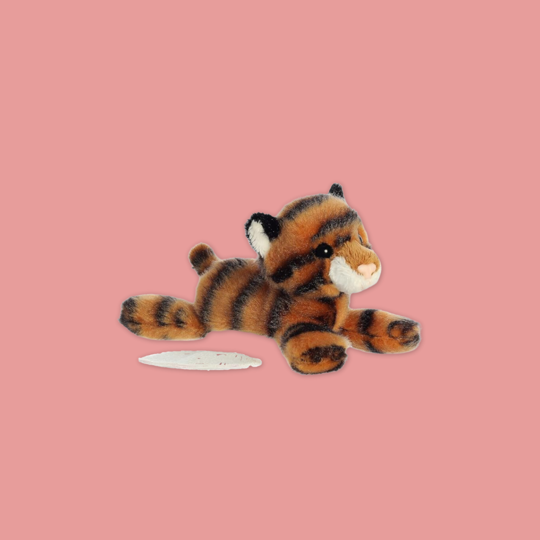 Tiger, Giraffe, Elephant, Flamingo, Macaw, Monkey Shoulder Magnet Plush: for all ages from MANDAI WILDLIFE RESERVE