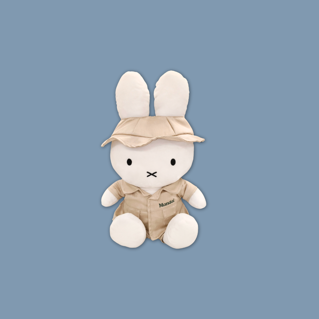 Mandai X Safari Miffy Plush – Exclusive Collaboration