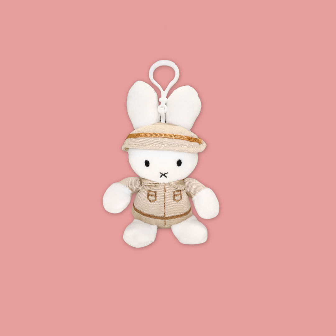 Mandai X Safari Miffy Plush Keychain – Exclusive Collaboration