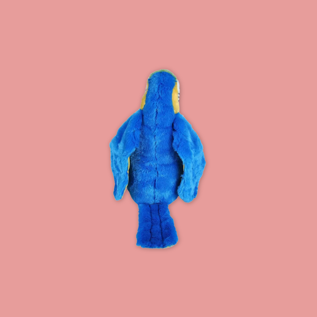 Parrot Plushie – Vibrant, Cuddly, and Playful MANDAI WILDLIFE RESERVE