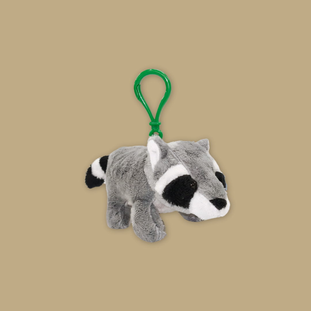 raccoon Raccoon Plush Keychain | Mandai Wildlife Reserve