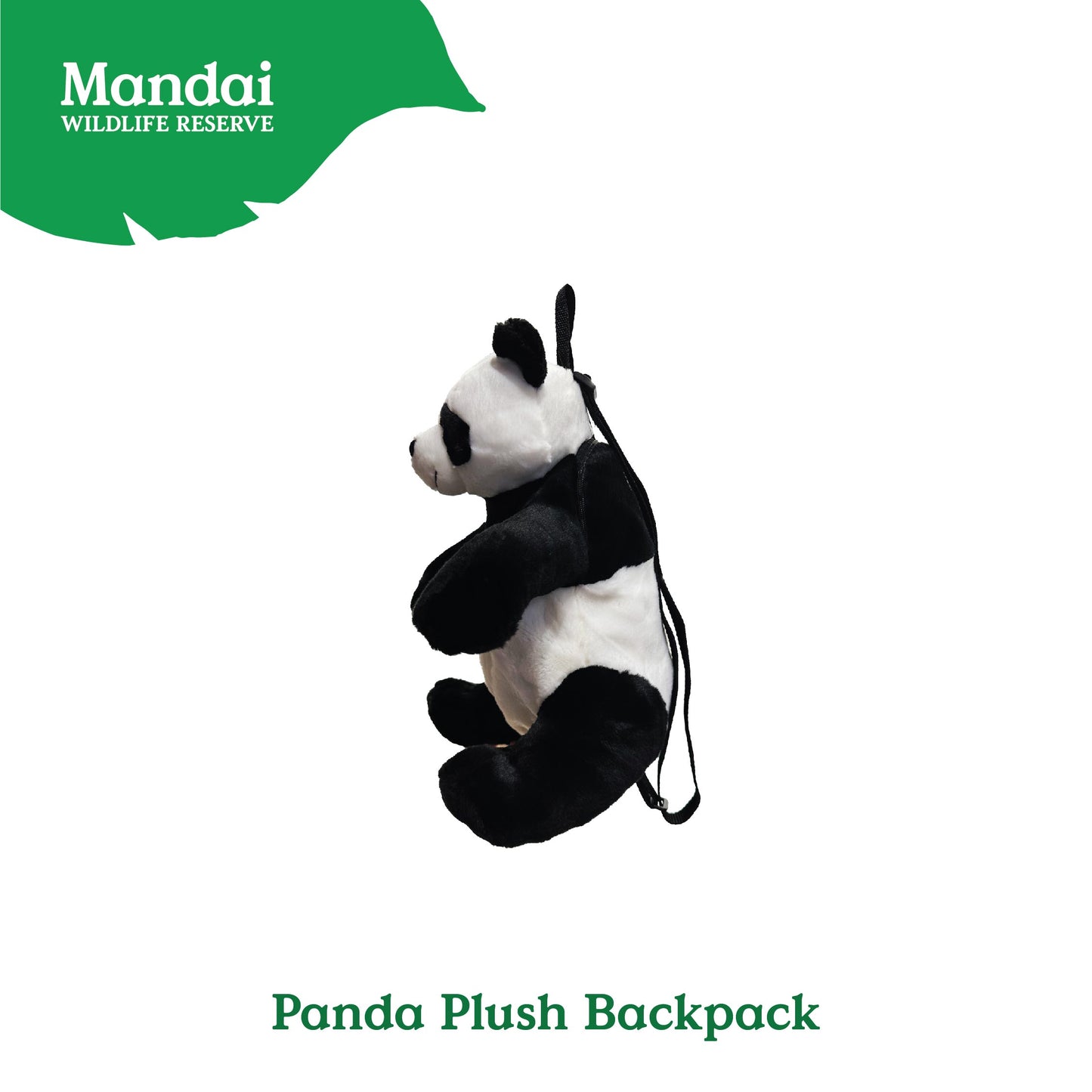 Panda Zip Pouch Headband Slingbag Backpack School Bag Cute Lovely Animal Stuffed Toy Best Seller MANDAI WILDLIFE RESERVE