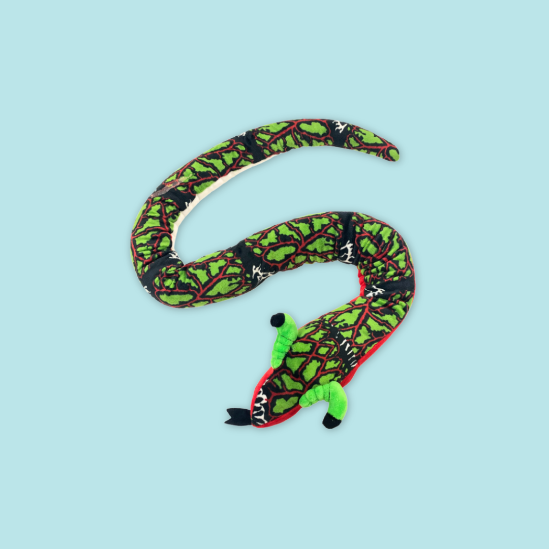 A Cuddly Reptile Snakes Plushie at MANDAI WILDLIFE RESERVE
