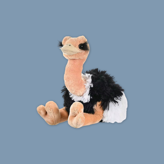 Ostrich Plush 12"