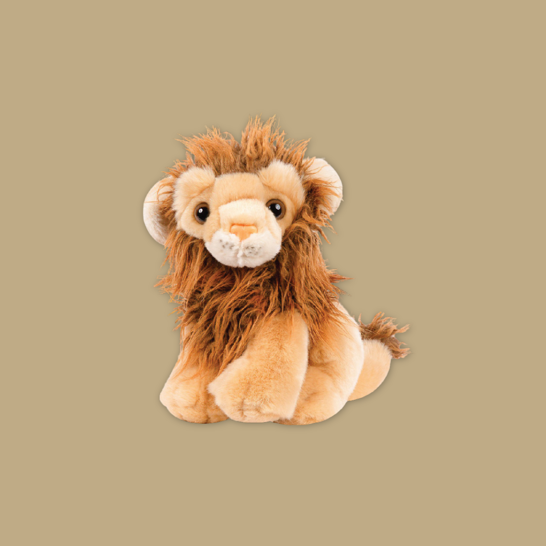 White Lion Lion Beanie Plush Toy Stuffed Animal Realistic - MANDAI WILDLIFE RESERVE
