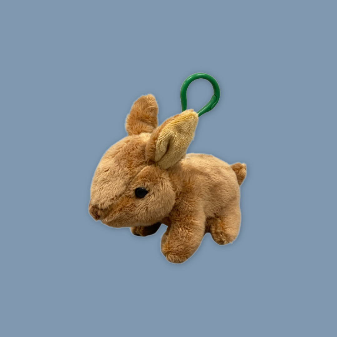 Otter Raccoon Bunny Panda Husky Bat Pig Sheep Rabbit Horse Plush Keychain - MANDAI WILDLIFE RESERVE