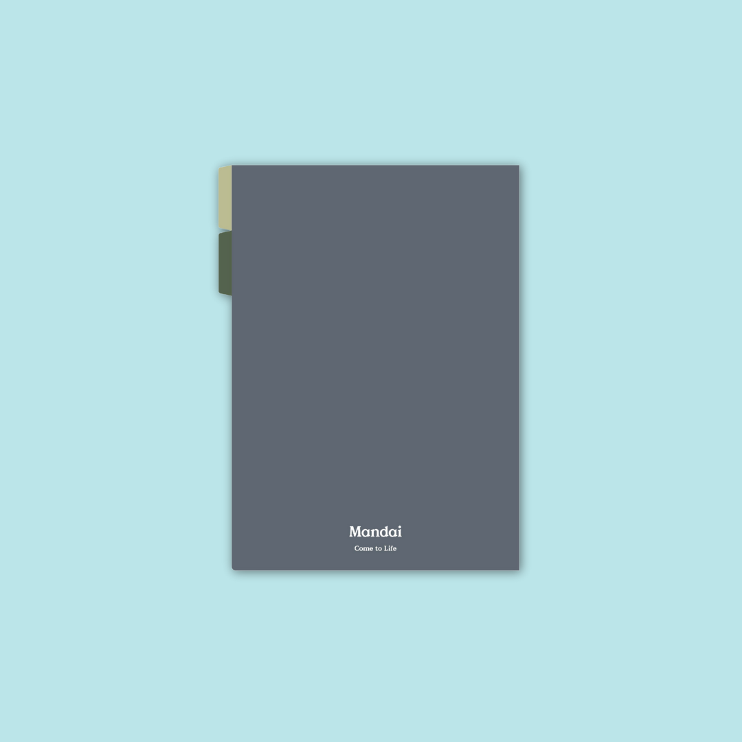 Animals Folder Graphic Printed with Document Dividing Tabs MANDAI WILDLIFE RESERVE