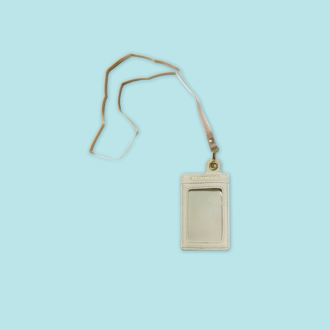 Lanyard Cardholder Soft Case Transparent with 2 Card Slots Animal Designs - MANDAI WILDLIFE RESERVE