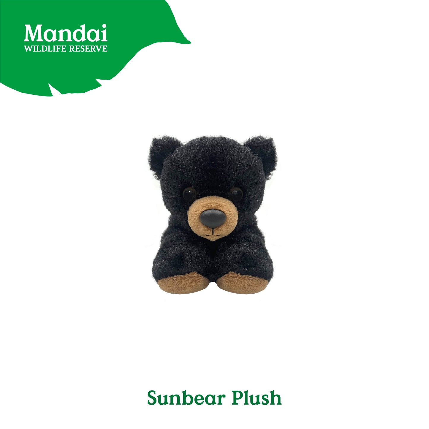 Exclusive Mandai Sunbear Plush with MANDAI WILDLIFE RESERVE