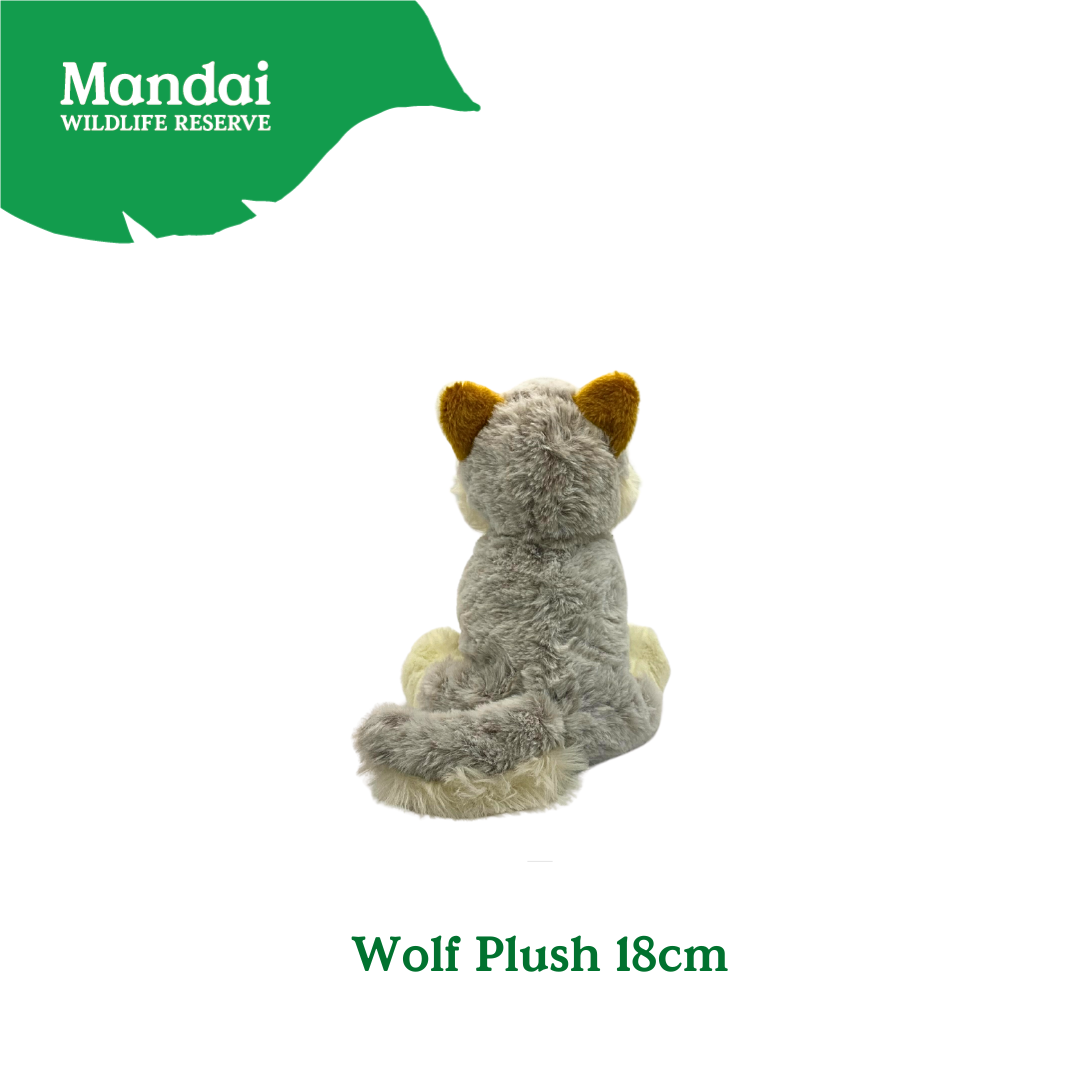 Discover the Wolf Plushie at MANDAI WILDLIFE RESERVE