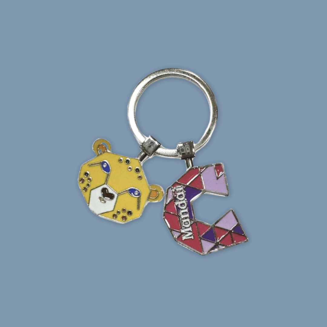 Alphabet Animal Keychain Penguin Bear Cheetah Dog Fennic Fox Giraffe Hipo Ibex Jaguar Charm MANDAI WILDLIFE RESERVE