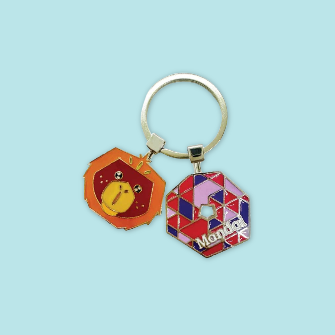 Alphabet Animal Keychain Penguin Bear Cheetah Dog Fennic Fox Giraffe Hipo Ibex Jaguar Charm MANDAI WILDLIFE RESERVE