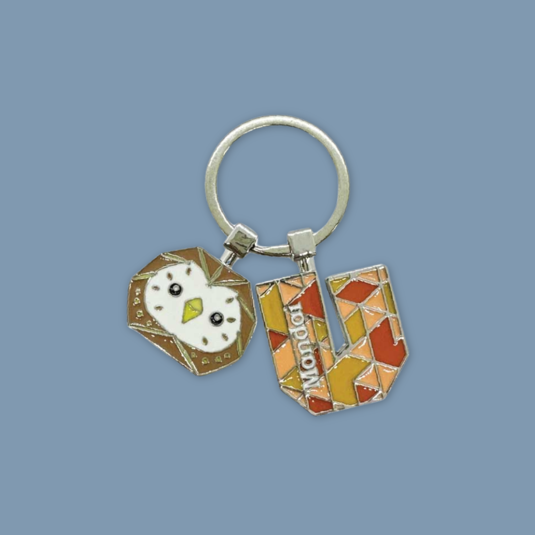 Alphabet Animal Keychain Penguin Bear Cheetah Dog Fennic Fox Giraffe Hipo Ibex Jaguar Charm MANDAI WILDLIFE RESERVE
