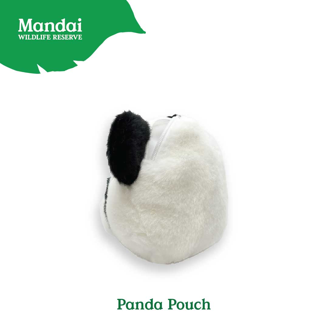 Panda Zip Pouch Headband Slingbag Backpack School Bag Cute Lovely Animal Stuffed Toy Best Seller MANDAI WILDLIFE RESERVE