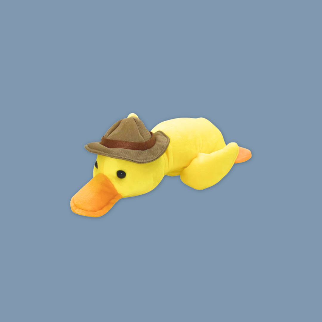 Yellow Duck Chick Explorer Adventure Plush Sleeping Buddy – MANDAI WILDLIFE RESERVE