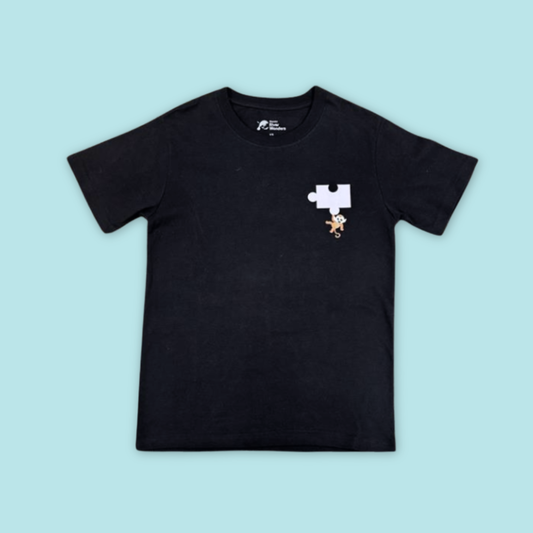 Panda And Friends Puzzle Adult T-Shirt